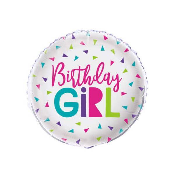 Confetti Foil Balloon 18in