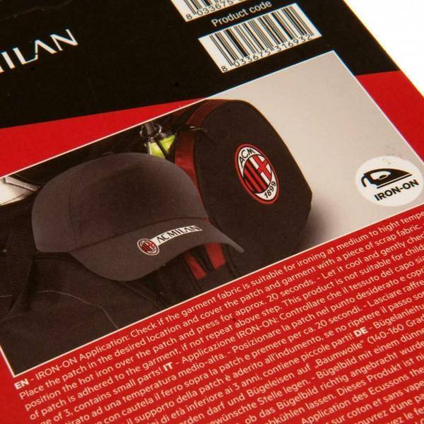 Officially Licensed Crest Iron-On Patch Set (Pack of 2)