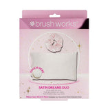Satin Pillowcase and Cloud Scrunchie Hair Care Set