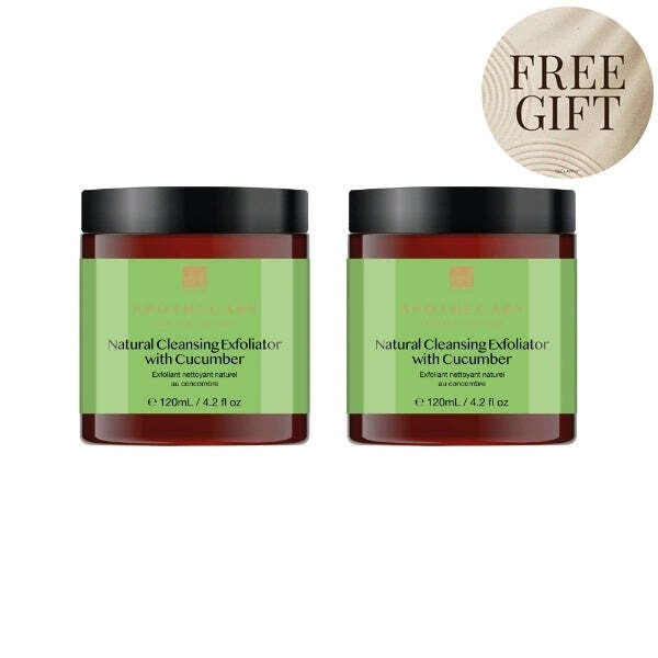 Cucumber Cleansing Exfoliator 120ml Twin Set