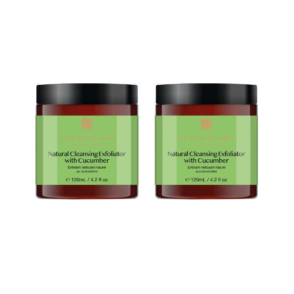 Cucumber Cleansing Exfoliator 120ml Twin Set