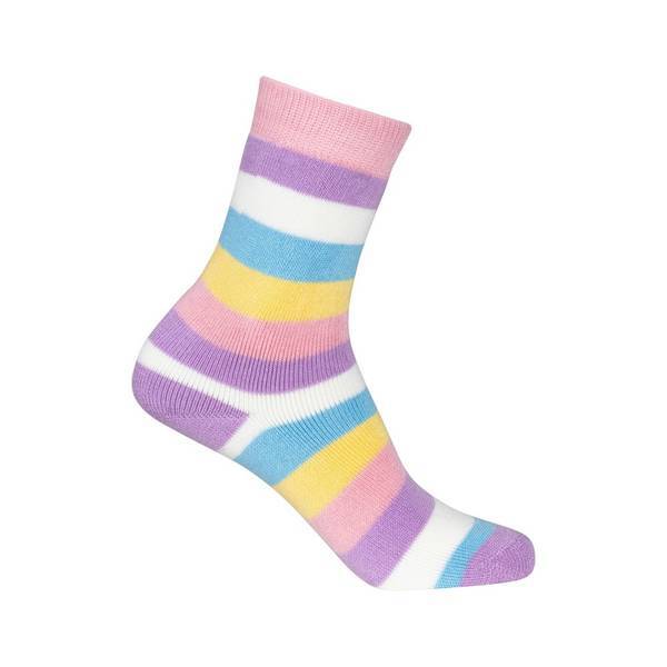 Kids' Acrylic Boot Socks Pack of 4 Size 9-12 with Patterned Design