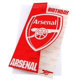 Crest Design Birthday Card with Repeat Print and Text, FSC Certified, Recyclable, 22cm x 12cm