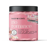 Whipped Soap with Pear and Amber Scent 115g for Body Wash and Shaving
