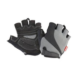 Adult Short Fingerless Gloves with Padded Palm and Adjustable Closure