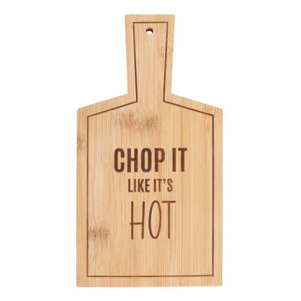 Bamboo Chopping Board with Hanging Hole, 25x14x14 cm