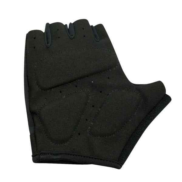 Fingerless Cycling Gloves for Women with Suede Grip and Reflective Detail (Medium)