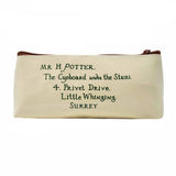 Barrel Pencil Case with Hogwarts Letter Design, 23 x 10 x 7 cm