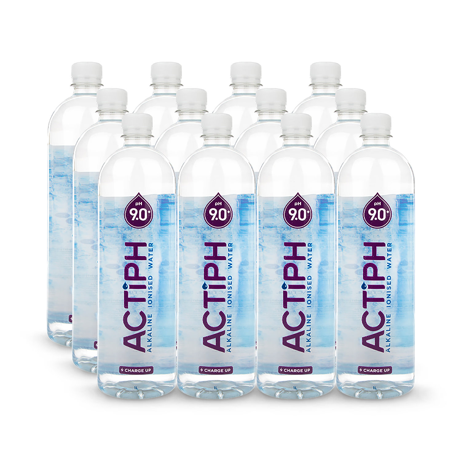 Alkaline Ionised Water with Added Minerals 12x 1L Bottles