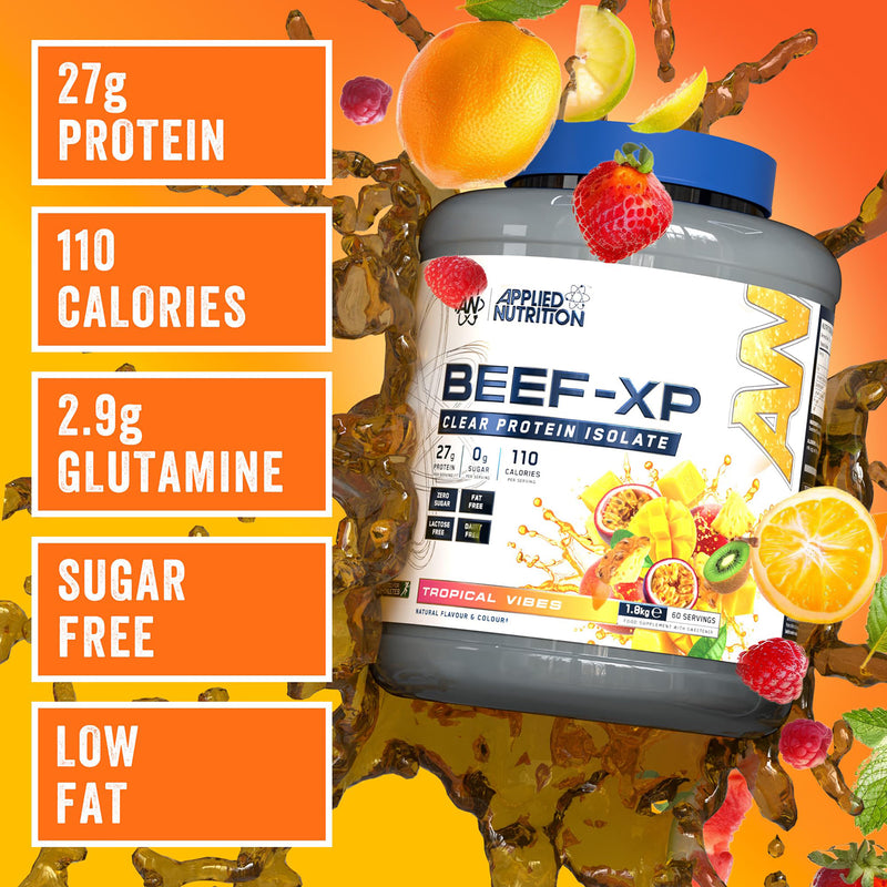 Dairy-Free Beef Protein Isolate Powder Tropical Vibes 1.8KG