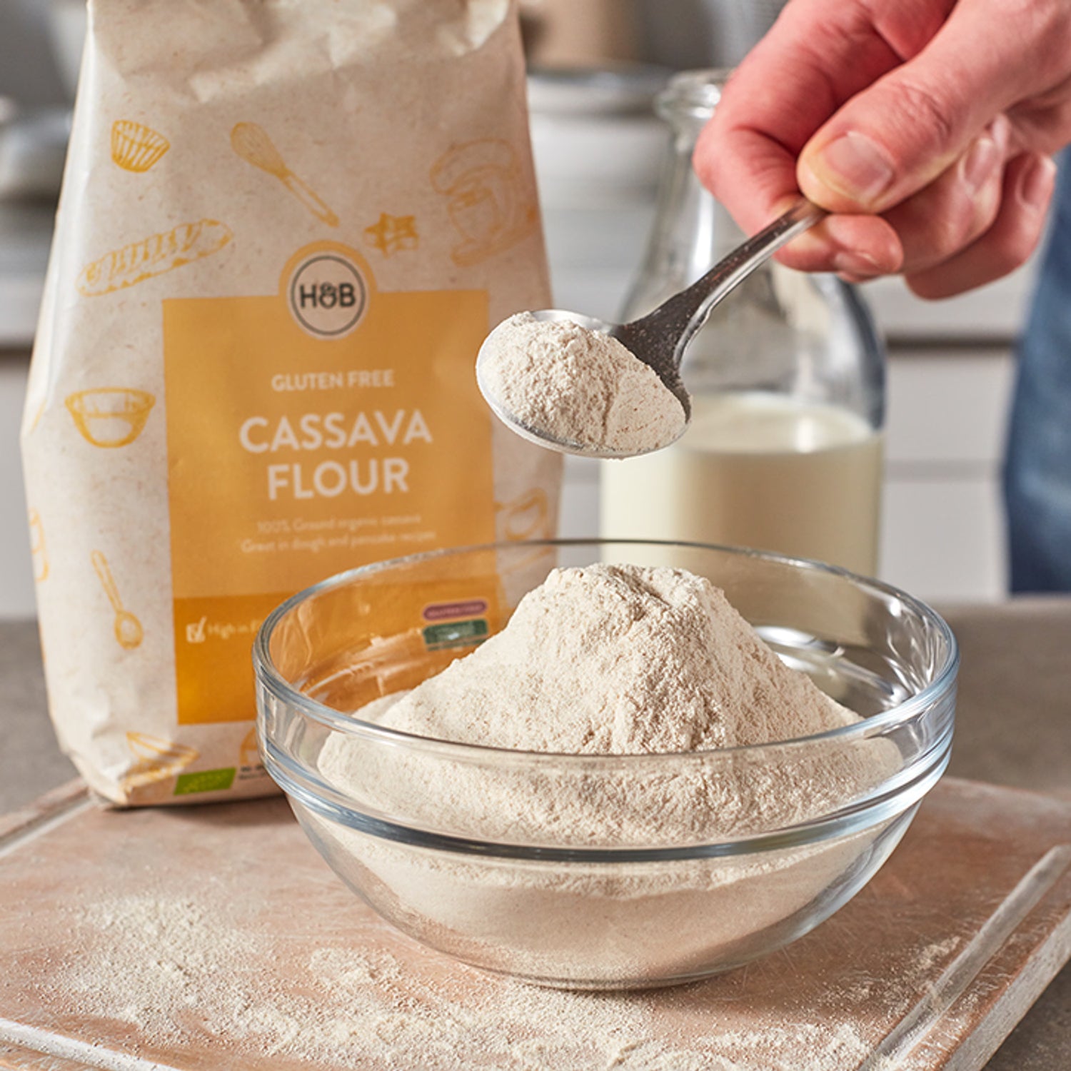 Gluten-Free Organic Cassava Flour 450g