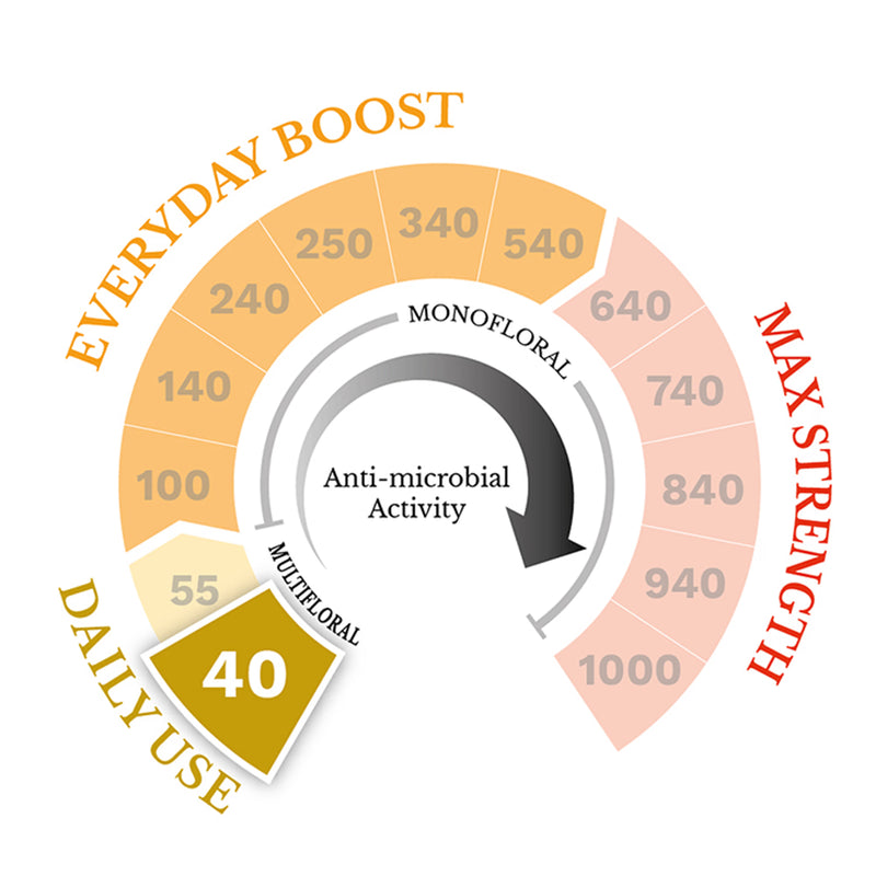Manuka Honey with MGO 40 Rating 250g