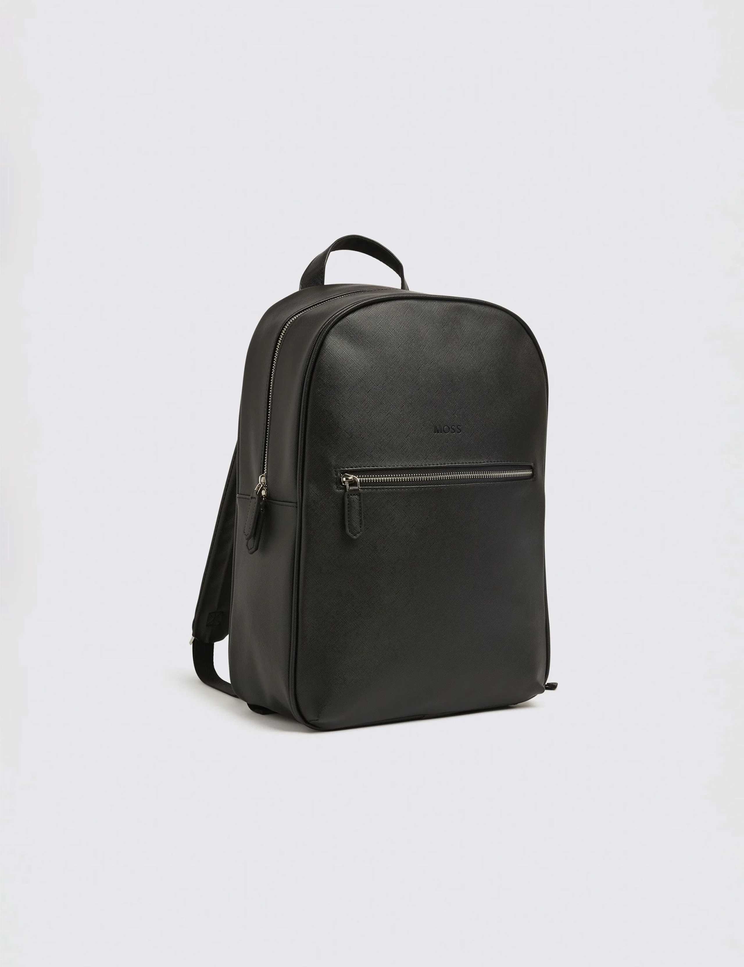 Moss Saffiano backpack in faux leather, UK version