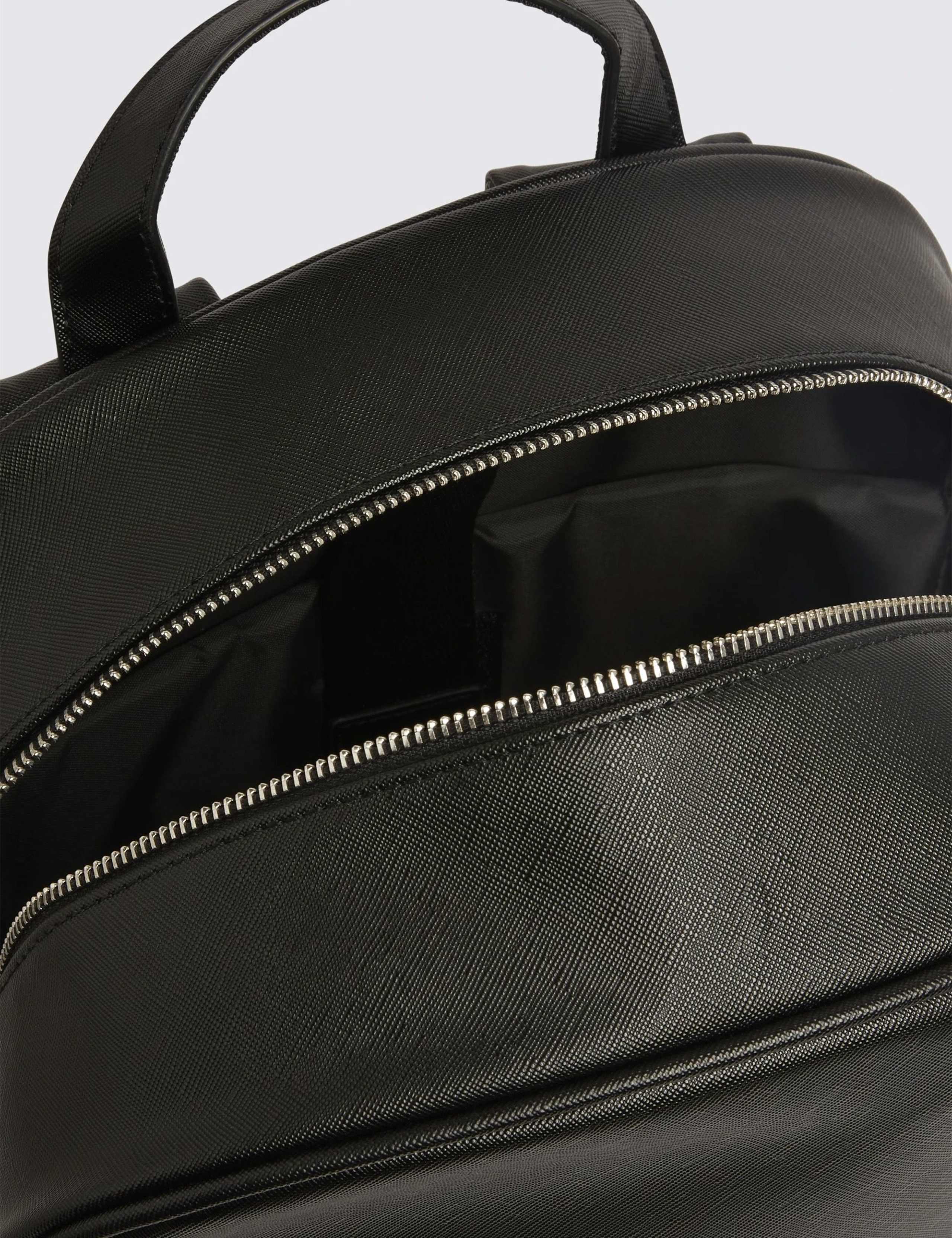 Moss Saffiano backpack in faux leather, UK version