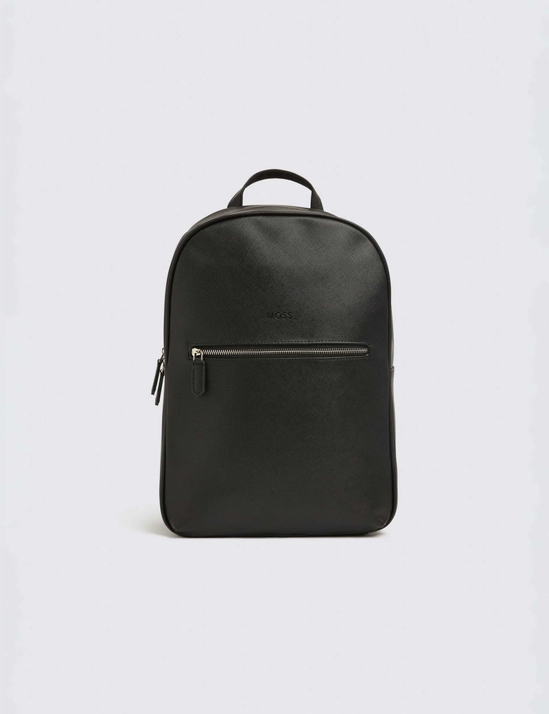 Moss Saffiano backpack in faux leather, UK version