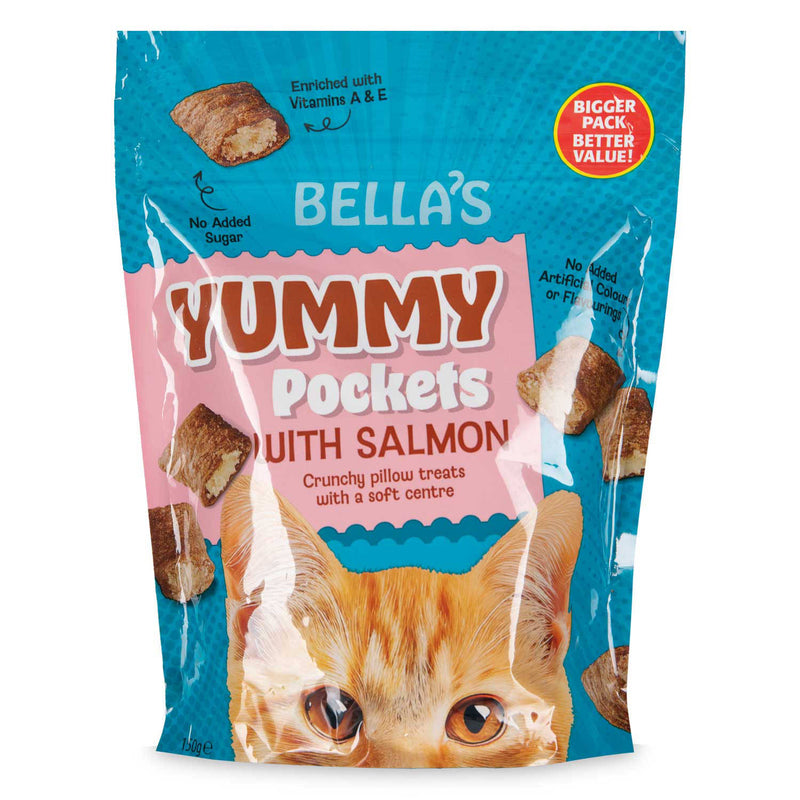 Bella's Chicken Yummy Pockets Cat Food