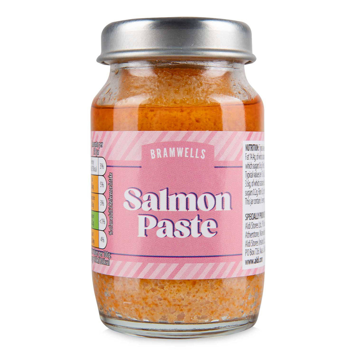 Salmon paste in a jar (British brand)