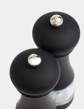 Salt and pepper mills two-piece set (British brand)