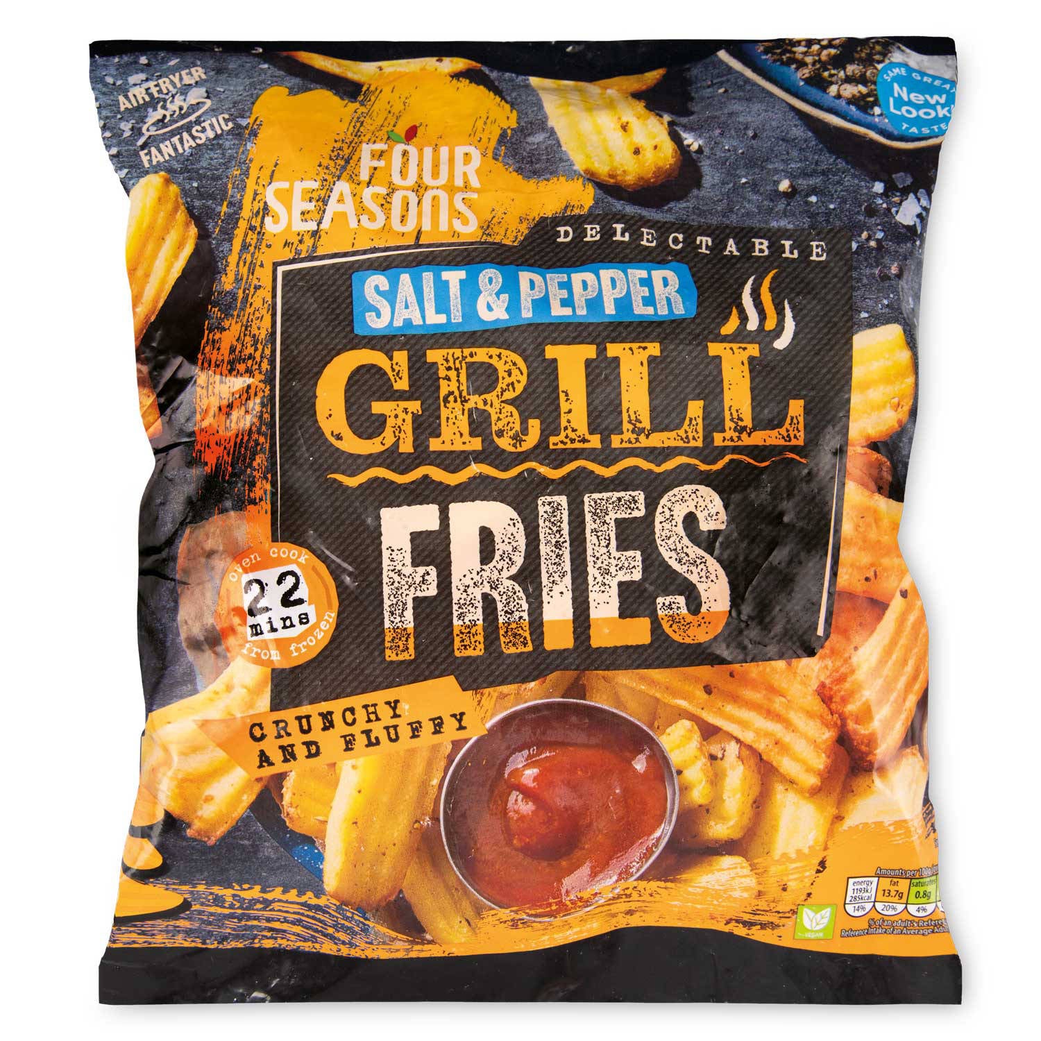 Salt and Pepper Grill Fries snack - British product