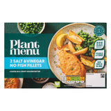 Vegan no fish fillets in salt and vinegar batter - British product