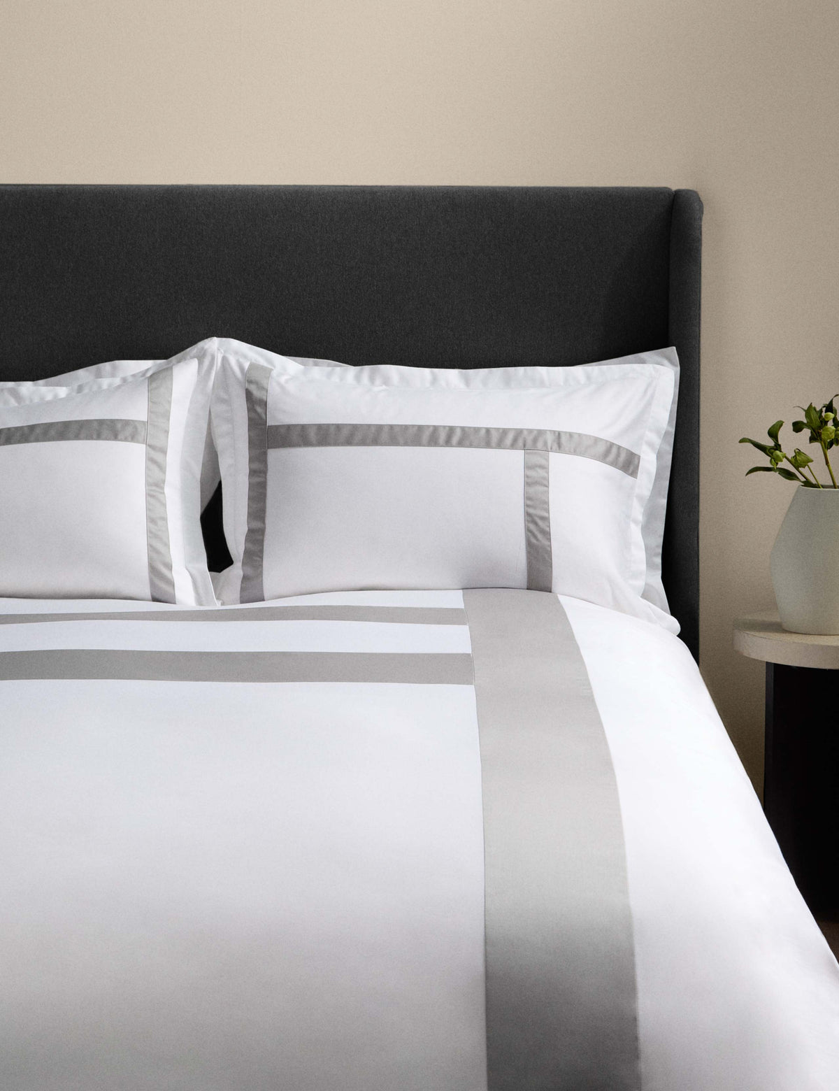 M&S x Kelly Hoppen Sateen Applique Bedding Set (British brand)