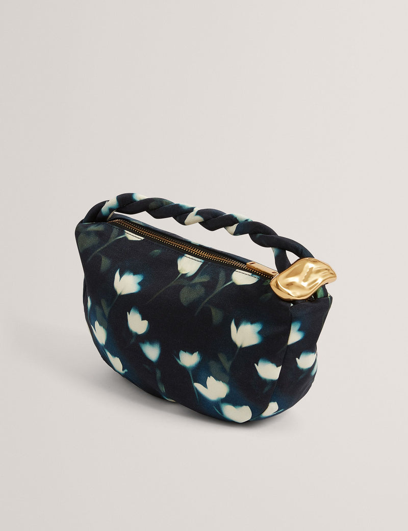 Ted Baker satin printed grab bag floral (British brand)