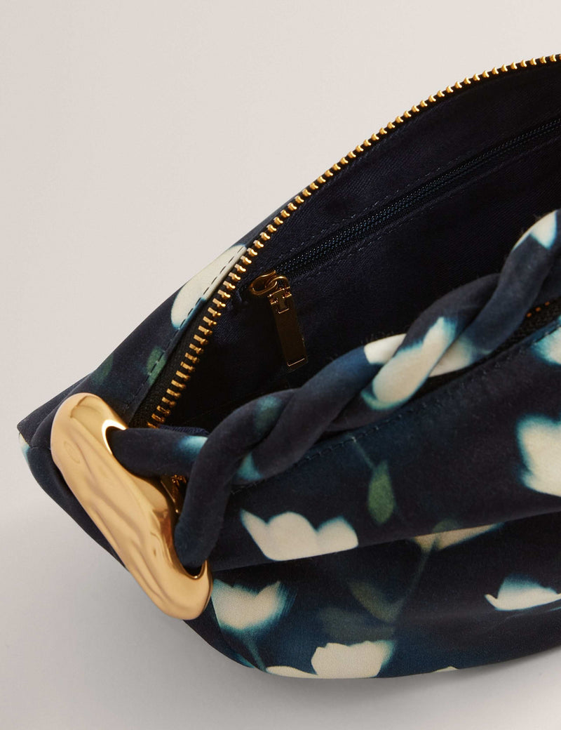 Ted Baker satin printed grab bag floral (British brand)
