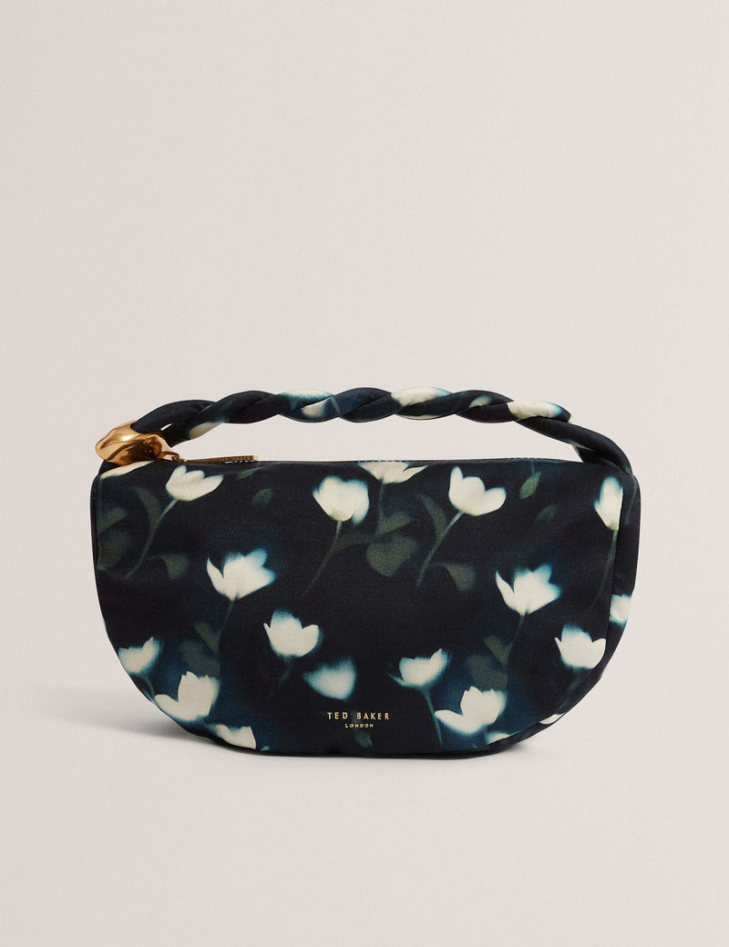 Ted Baker satin printed grab bag floral (British brand)