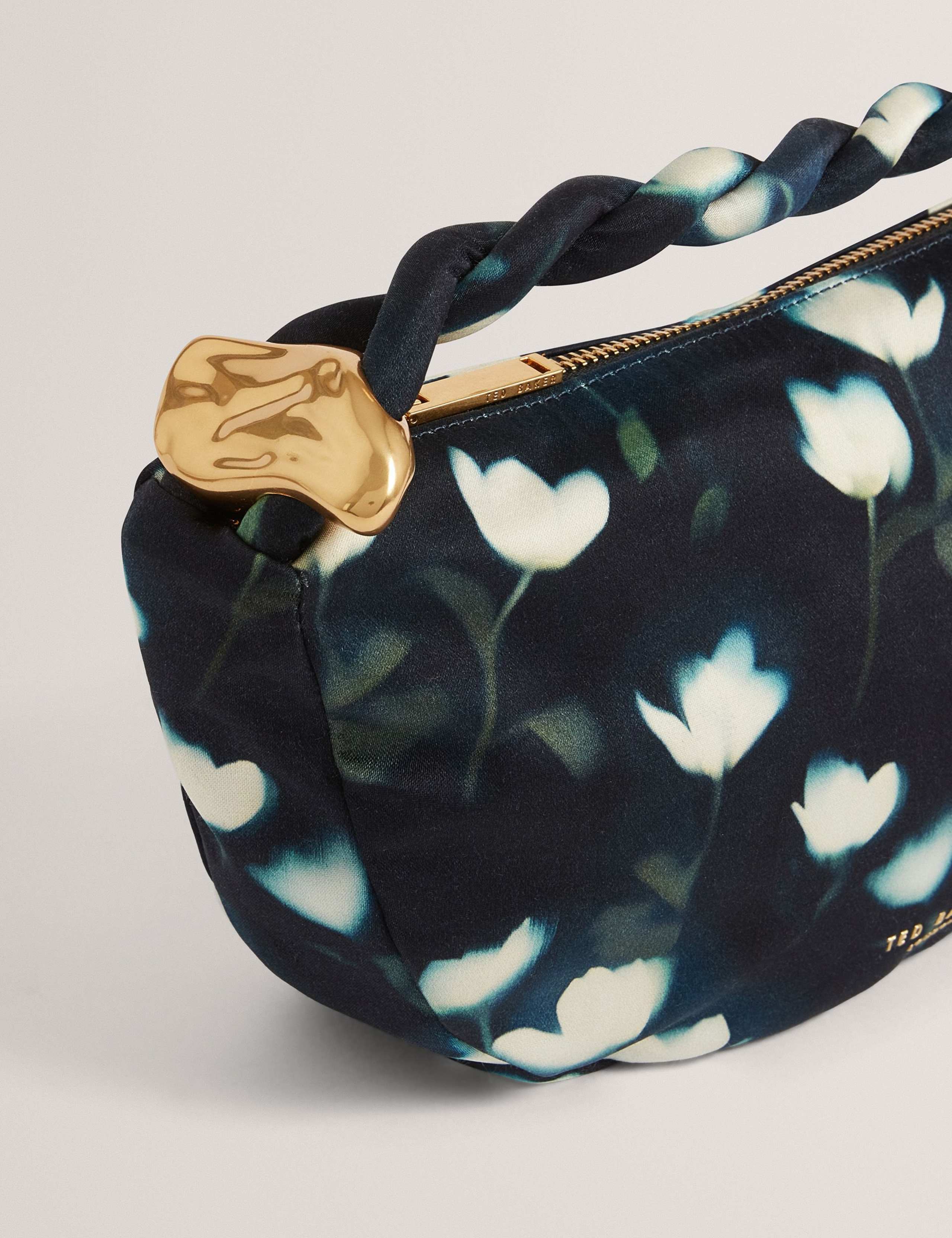 Ted Baker satin printed grab bag floral (British brand)