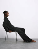 Autograph Satin Revere Pyjama Set (British brand)