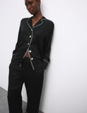 Autograph Satin Revere Pyjama Set (British brand)