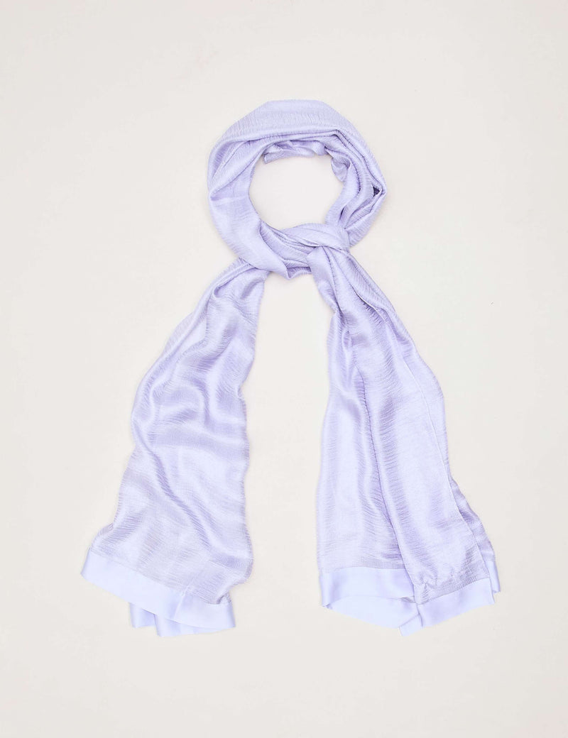 Phase Eight satin trim scarf accessory (British brand)