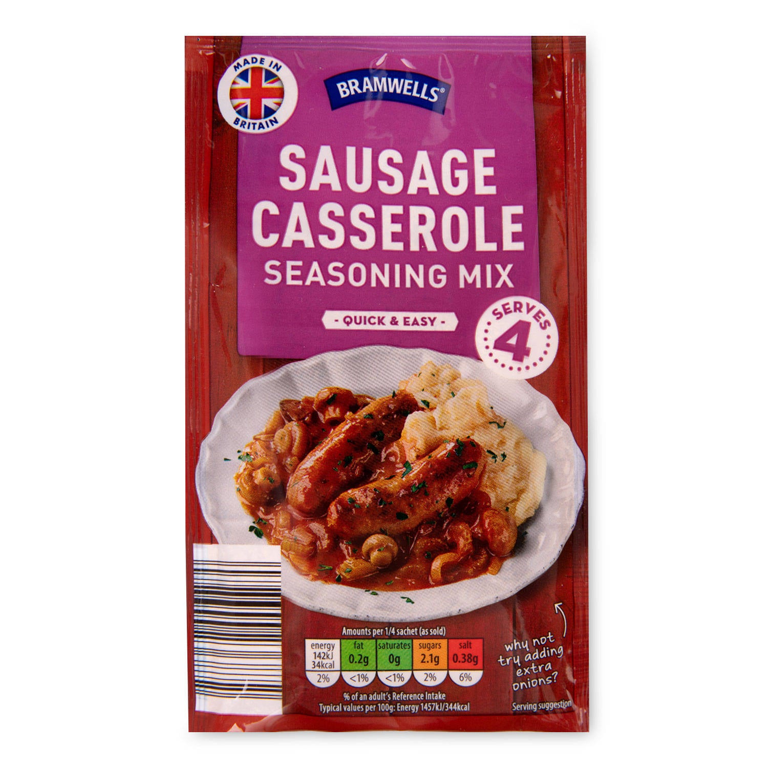 Sausage Casserole Seasoning Mix - British product