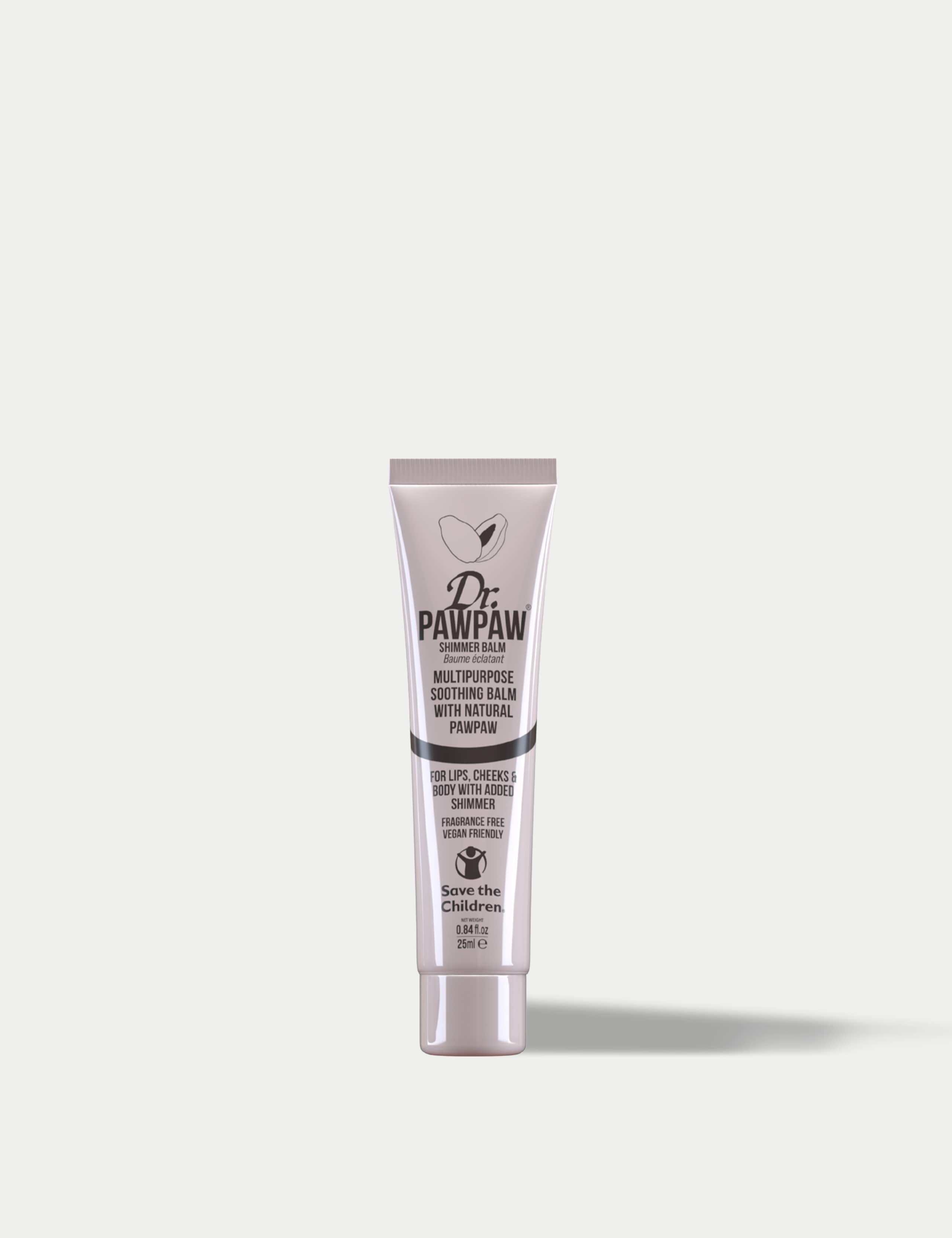 Dr.PAWPAW shimmer balm 25ml for lips and skin (British brand)