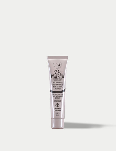 M&S Shimmering Lip and Skin Balm with Iridescent Pearls 25ml- Buy online at McGrocer