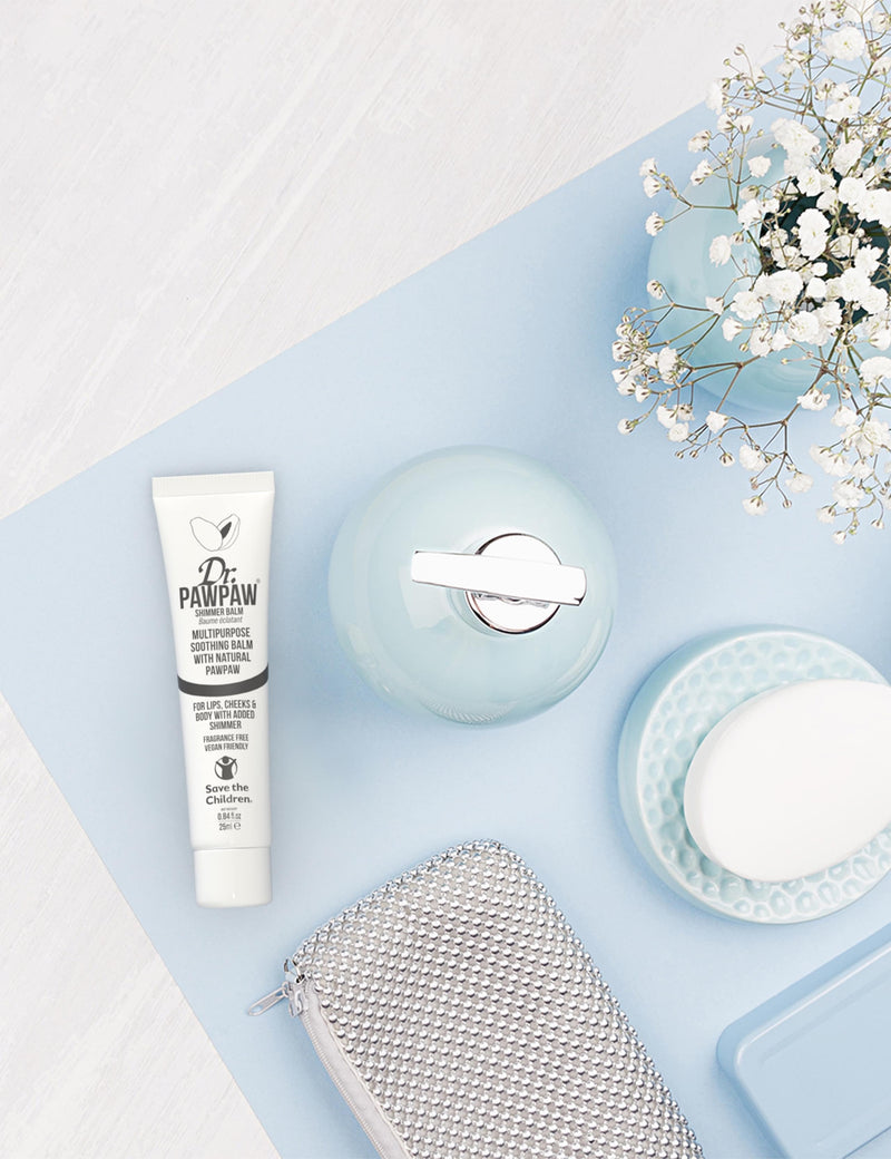 Dr.PAWPAW shimmer balm 25ml for lips and skin (British brand)