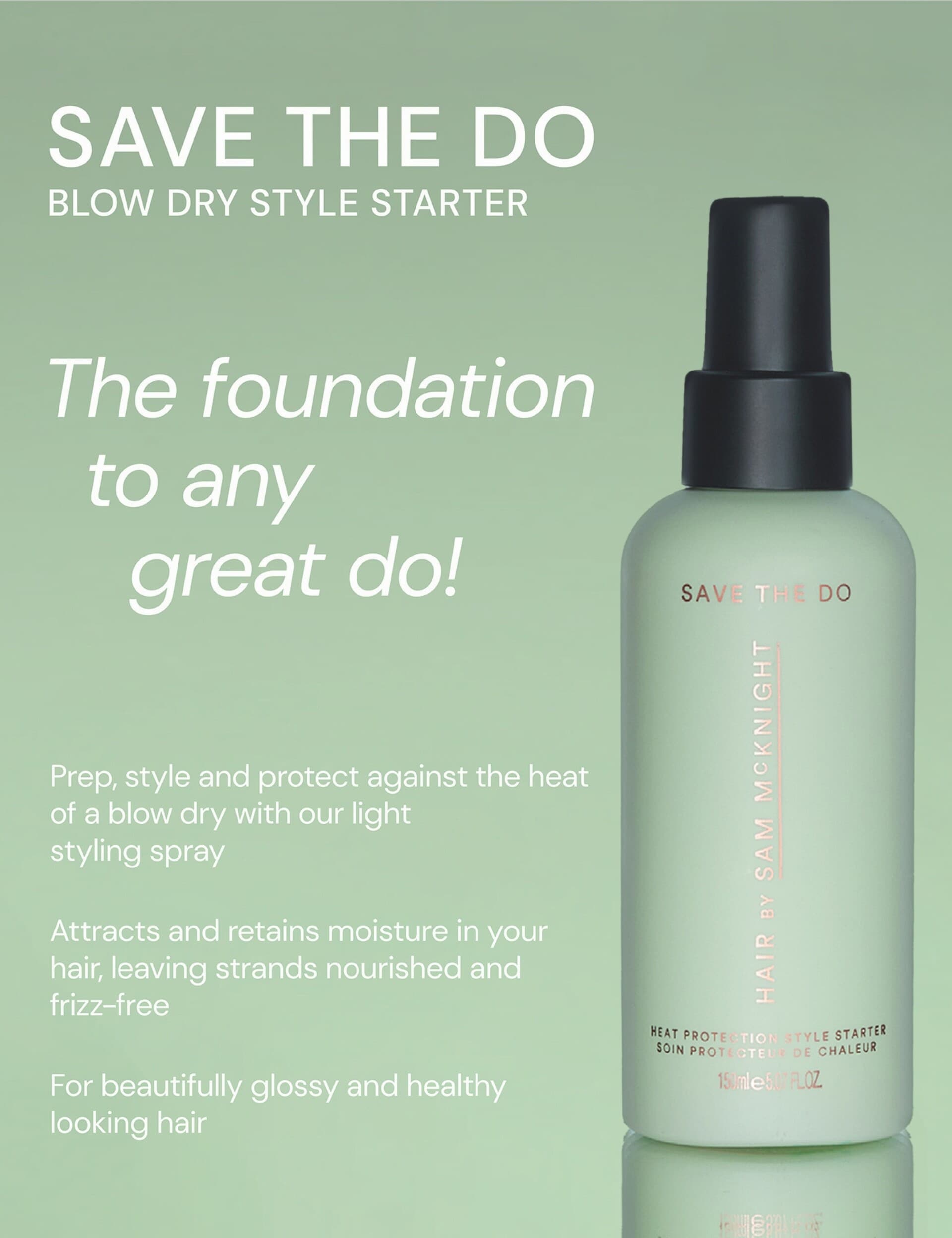 Sam McKnight Heat Protection Spray 150ml (British brand)