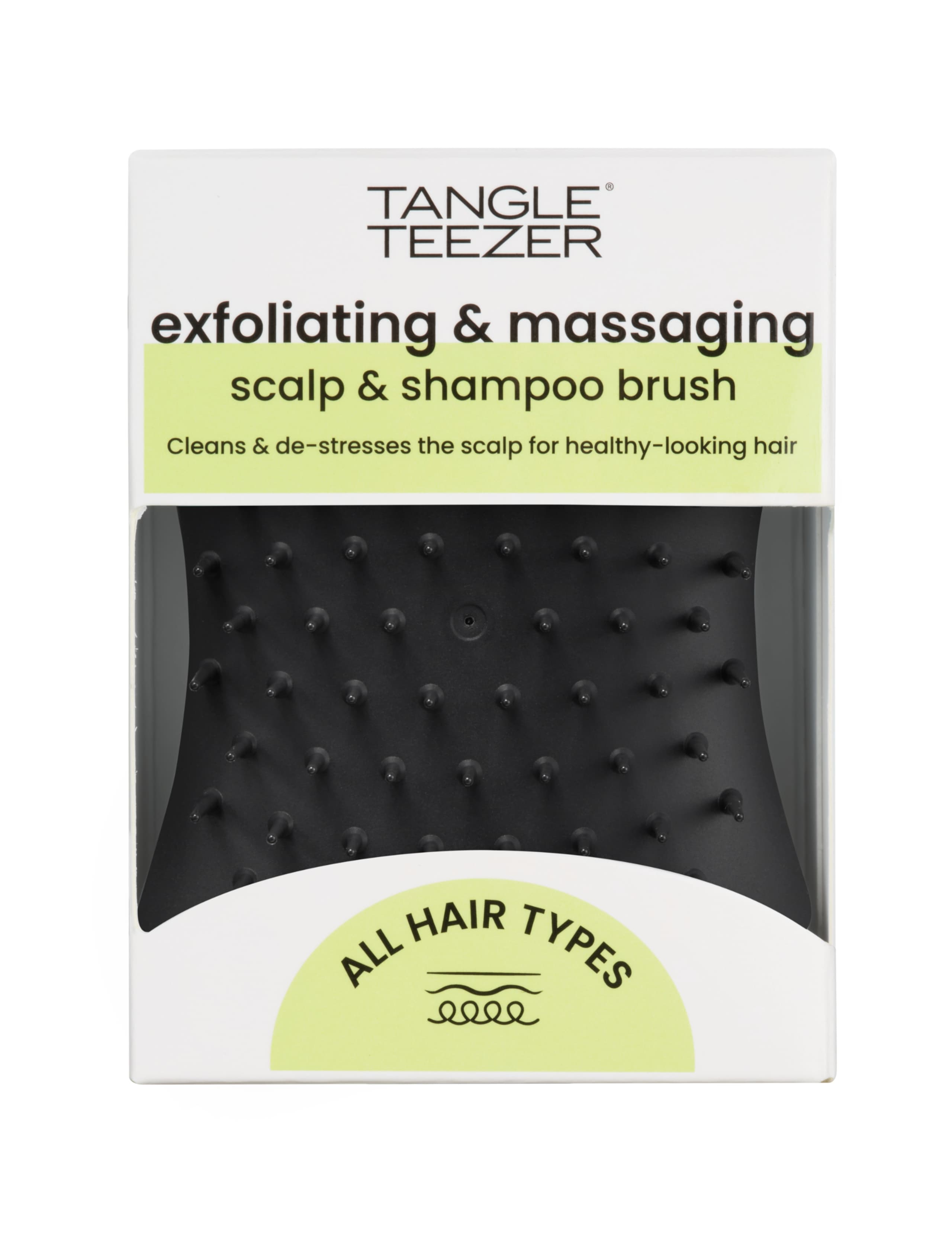 Tangle Teezer scalp brush Onyx Black 36g (British brand)