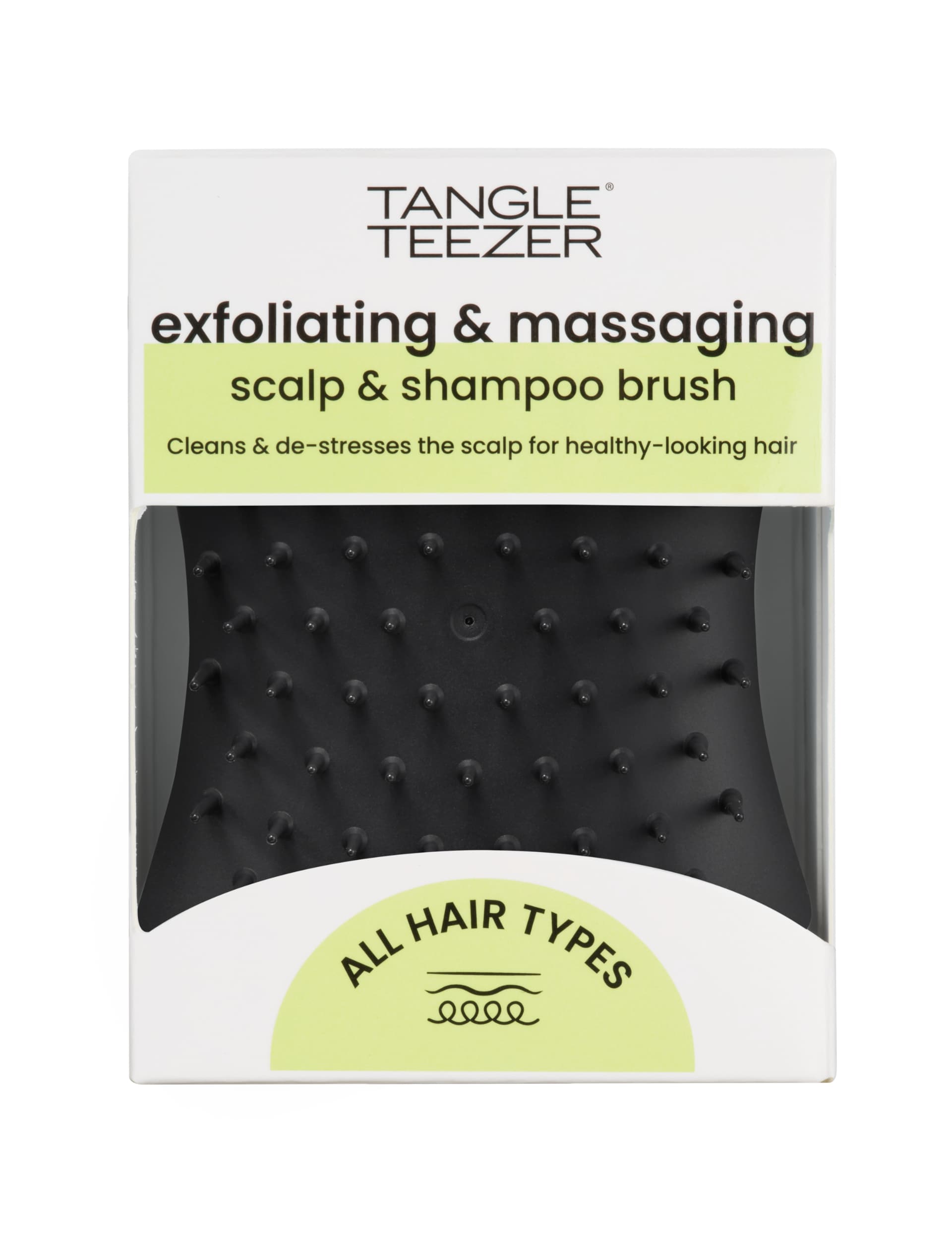 Tangle Teezer scalp brush Onyx Black 36g (British brand)
