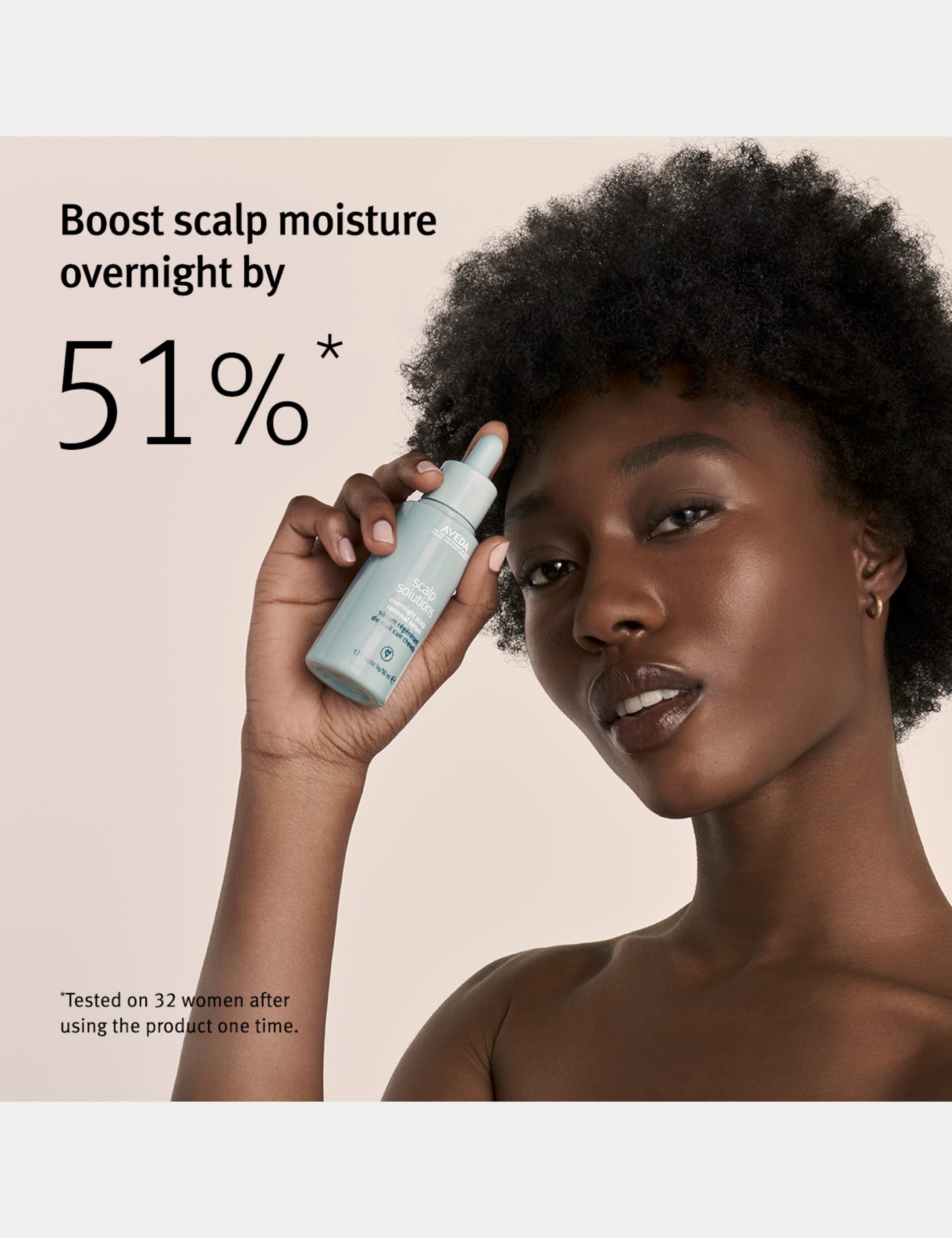 Scalp Solutions overnight scalp renewal serum with hyaluronic acid 50ml (British brand)