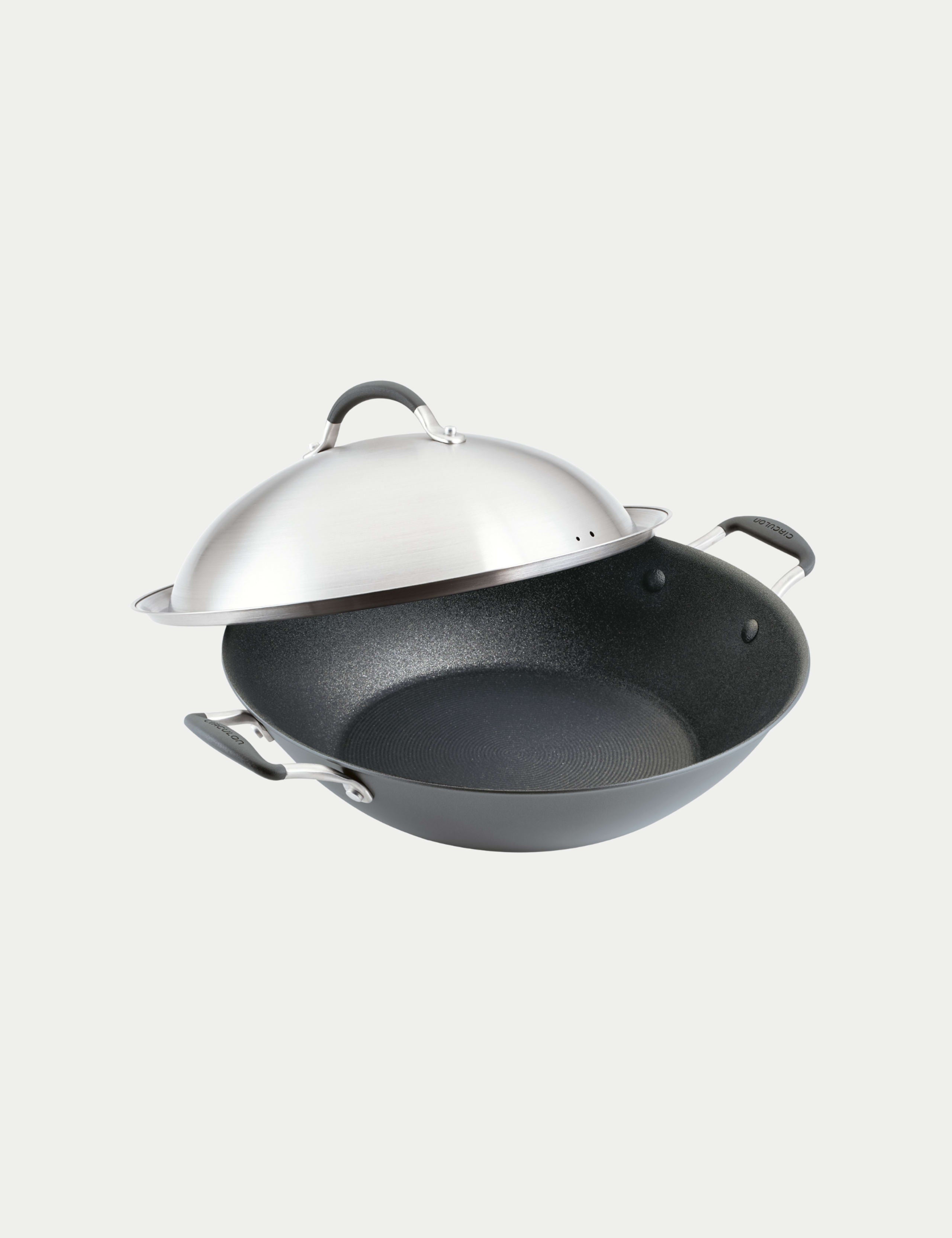 Circulon Scratch Defence non-stick wok 36cm, imported from the UK