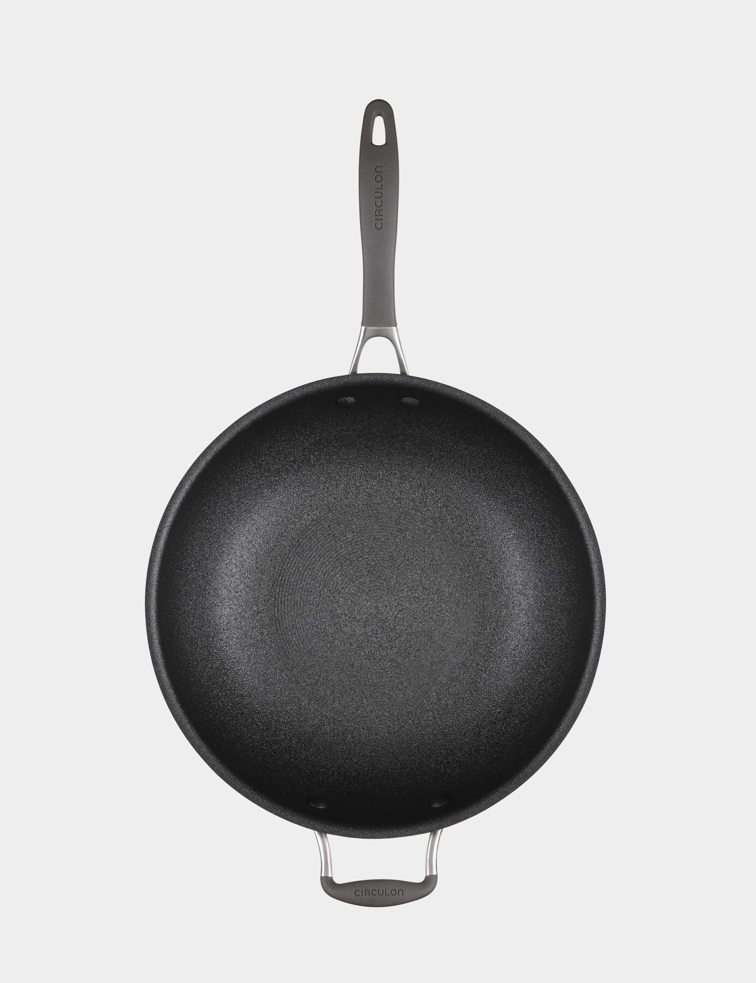 Scratch Defense 34cm non stick wok pan, UK version