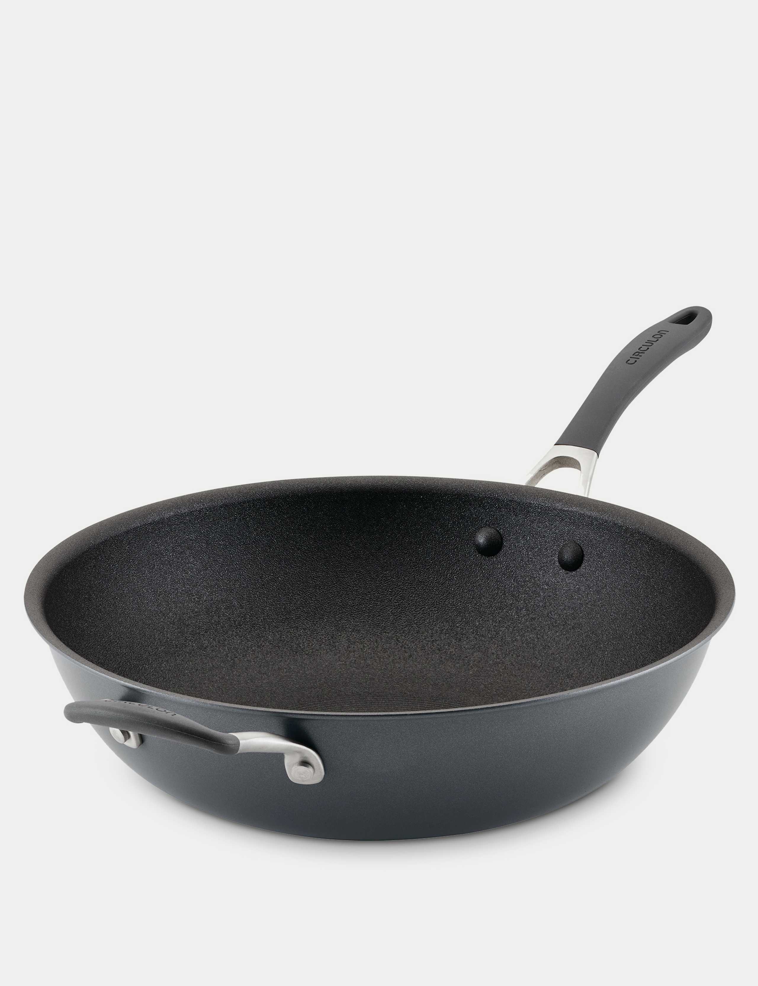 Scratch Defense 34cm non stick wok pan, UK version