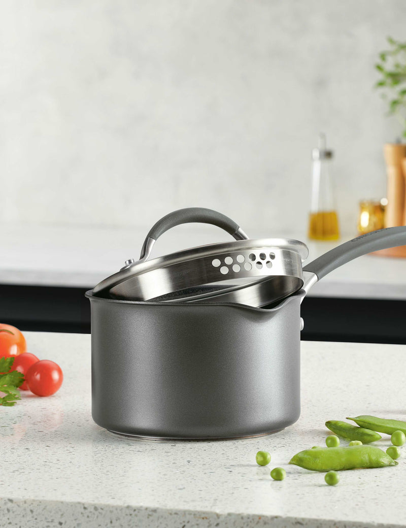 Scratch Defense non-stick saucepan set 3-piece - British product