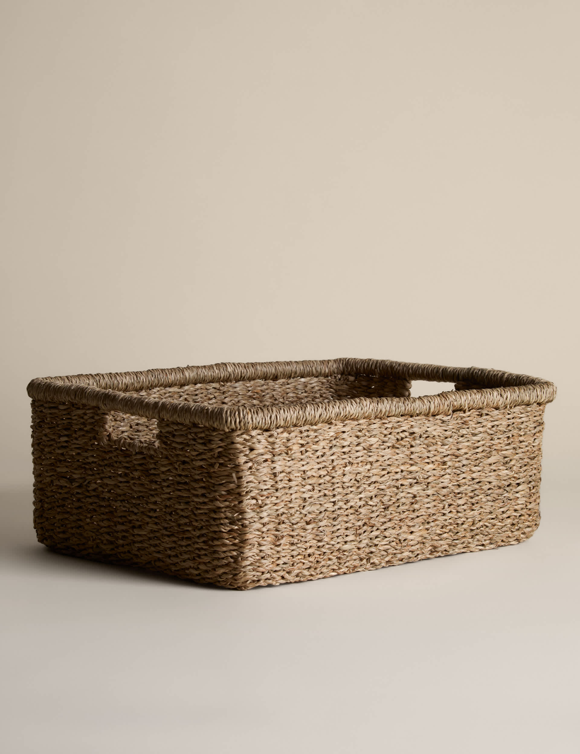Seagrass Large Rectangular Basket