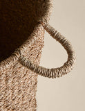 Seagrass large round storage basket, imported from the UK