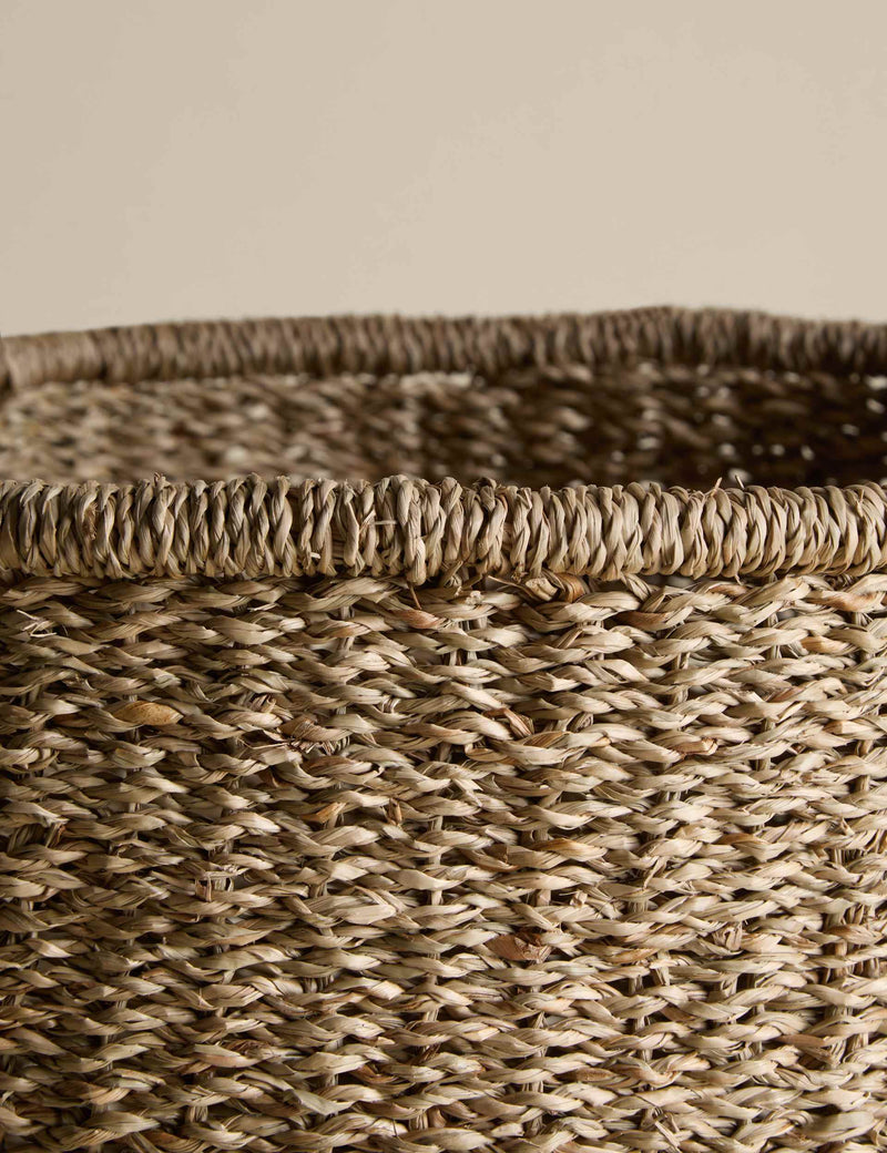 Seagrass medium tall basket 30x40x40cm (British brand)