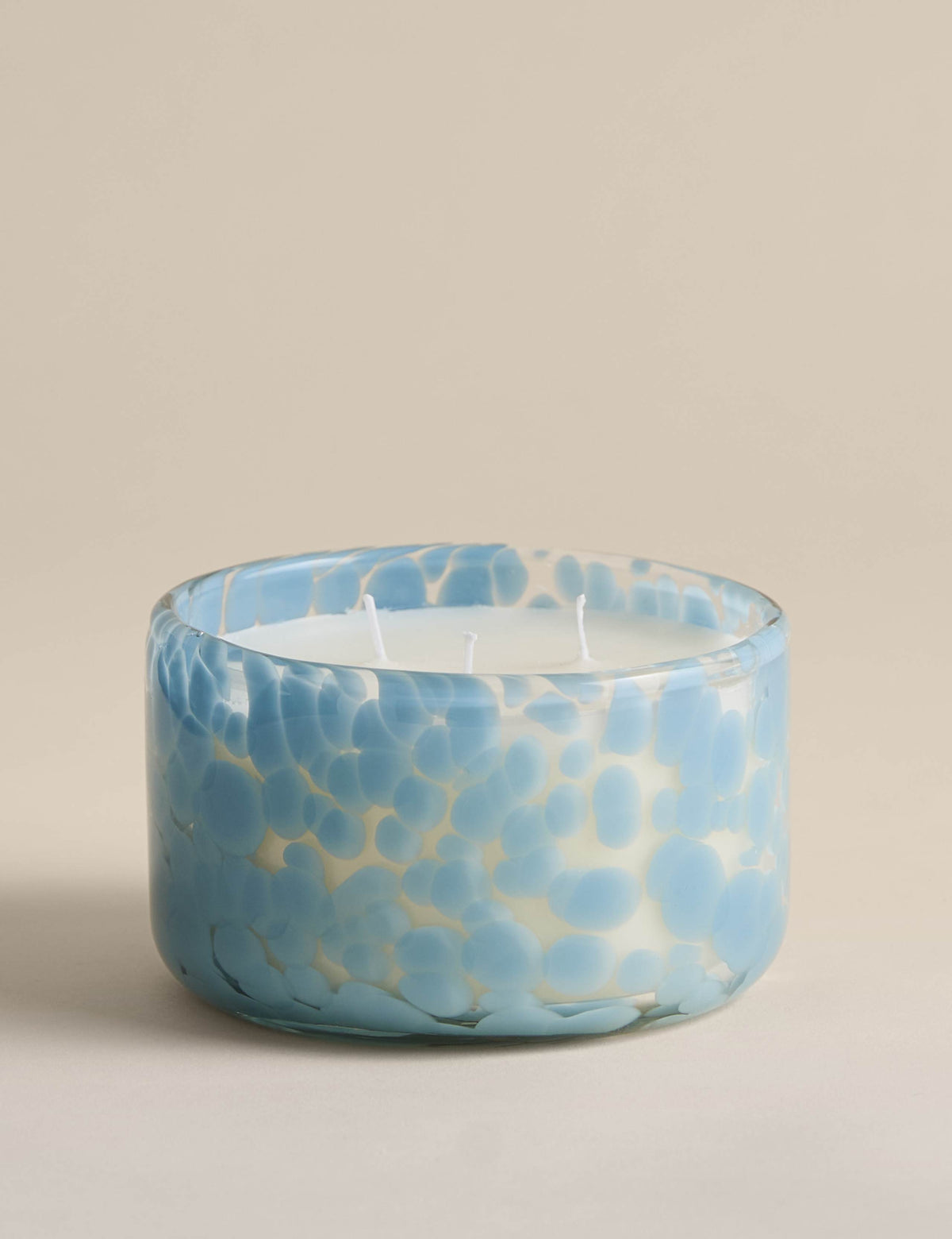 Seasalt and Cedar confetti three-wick candle (British brand)