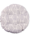Seat Cushions 2 Pack 40cm x 40cm, Square or Round, Grey Print, Anthracite or Beige