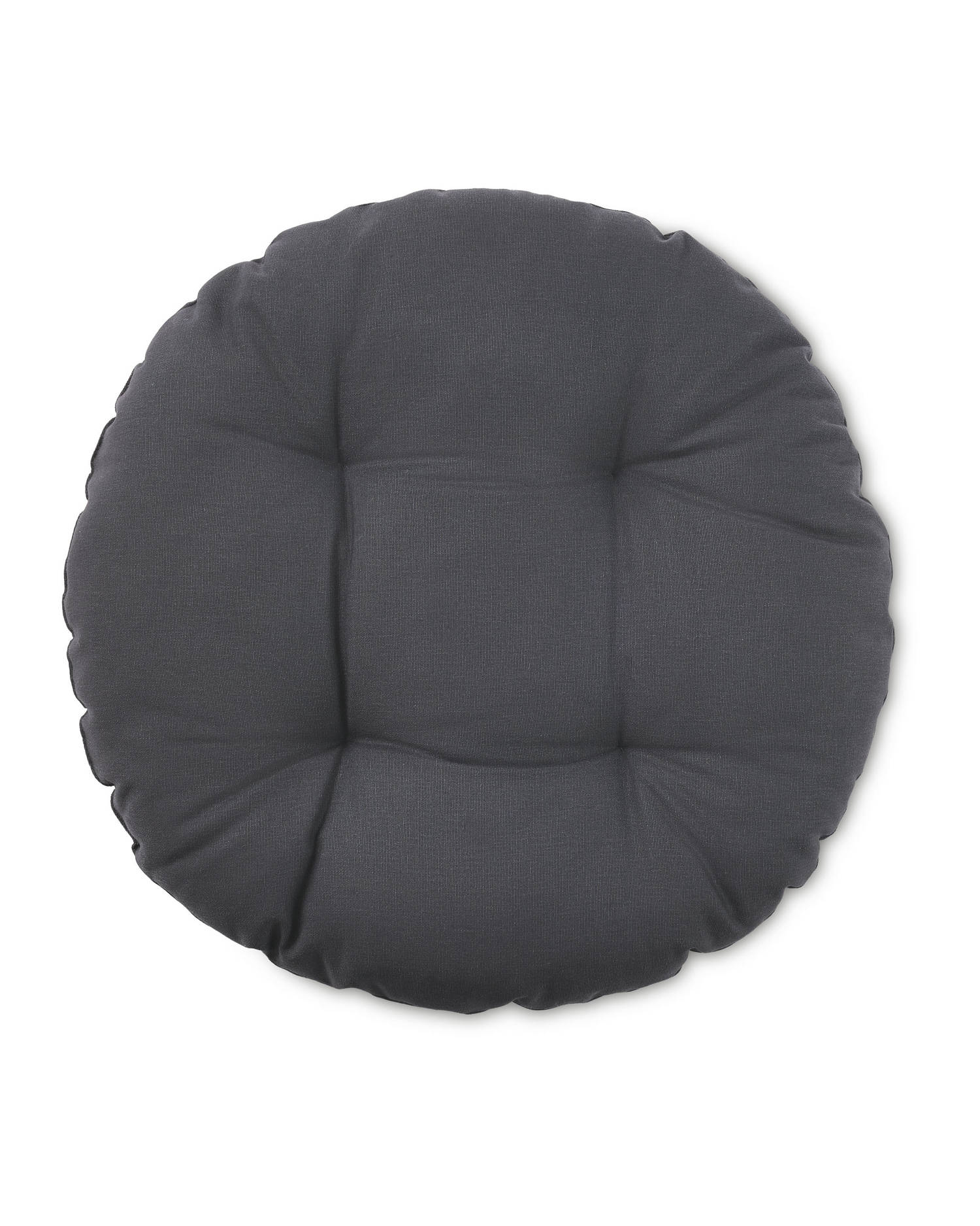 Seat Cushions 2 Pack 40cm x 40cm, Square or Round, Grey Print, Anthracite or Beige